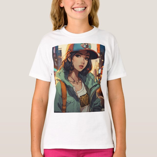 "Confident & Bold: Attitude T-Shirts for Girls" (Vorderseite)