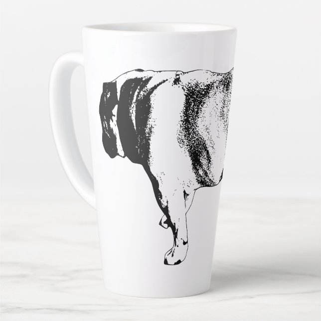 Confident Stride, Morning Calm Milchtasse (Linke Ecke)