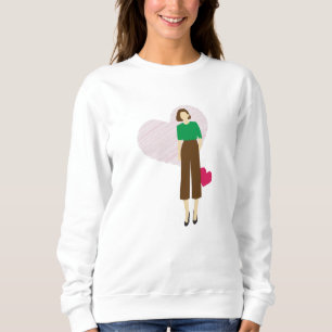 Confident Women Graphic T-Shirt - Empowerment Desi Sweatshirt