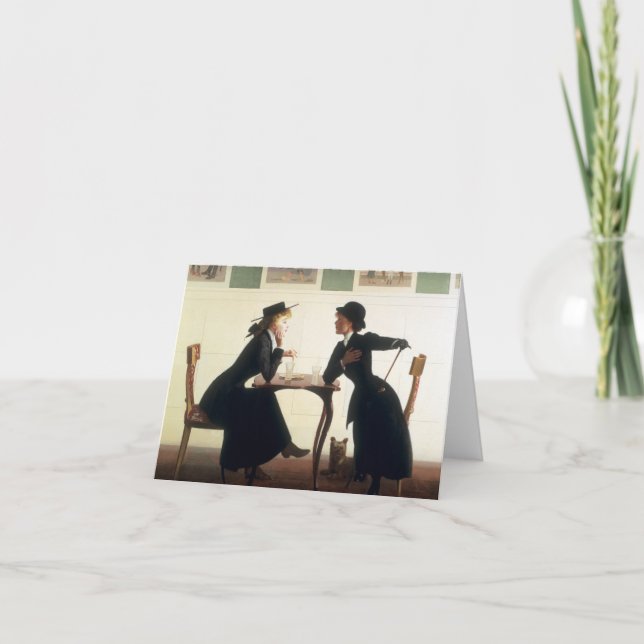 Confides von Harry Watrous Karte (Vorderseite)