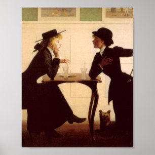 Confides von Harry Watrous Poster