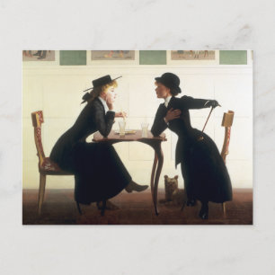 Confides von Harry Watrous Poster Postkarte