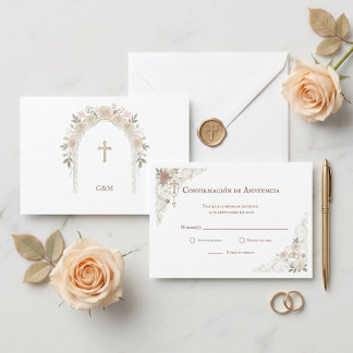 Confirmation de Présence Catholique RSVP Chrétienn