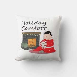Confort des Fêtes - Coussin décoratif à thème de N