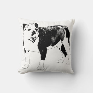 Confort du week-end, Coussin de chien graphique