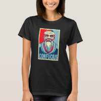 Confucius Chinese Teacher Poster Style Pop Art