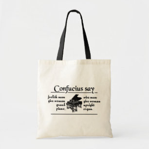 CONFUCIUS SAY ... individuelle Tasche - wählen Sie
