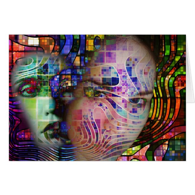 Confusion artistique de brouillard de cerveau (Devant horizontal)