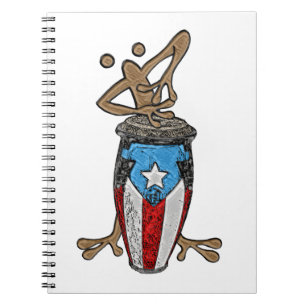 Conga Coqui Taino Notizblock