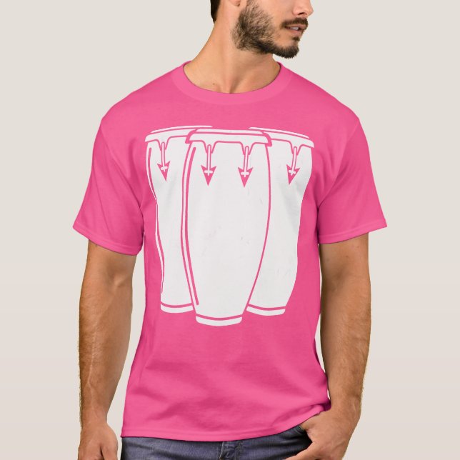 Conga Drum Tshirt (Vorderseite)