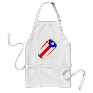 Conga-Flagge Puerto Rico Schürze