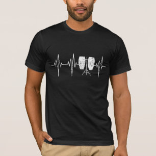 Conga-Trommel - beunruhigter T-Shirt