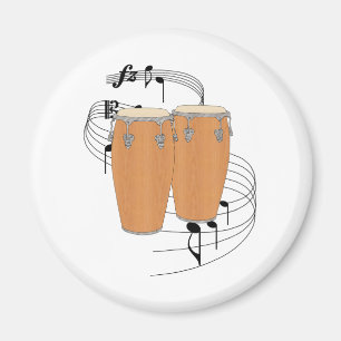 Conga-Trommeln Magnet