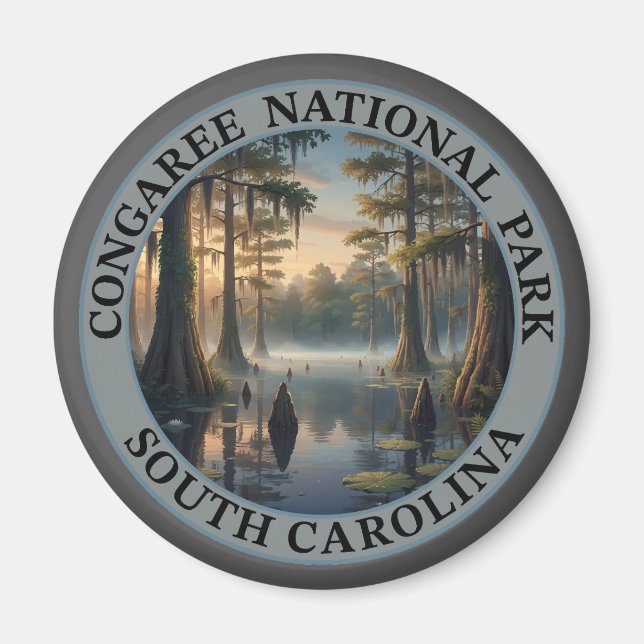 Congaree National Park South Carolina Magnet (Vorne)