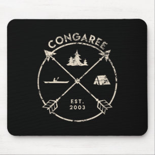 Congaree-Nationalpark-Camping-Geschenk South Carol Mousepad