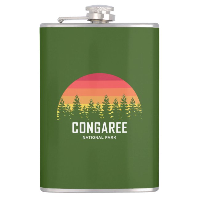 Congaree-Nationalpark Flachmann (Vorderseite)
