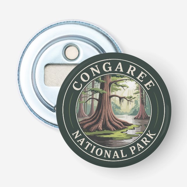 Congaree-Nationalpark Flaschenöffner (Vorderseite)