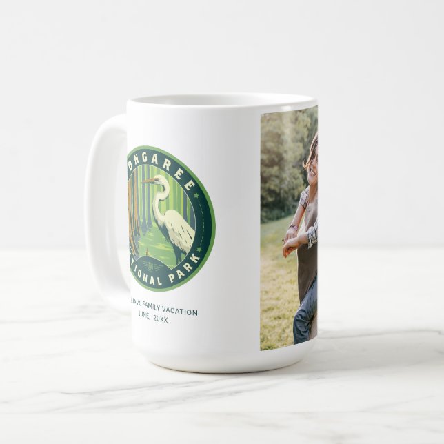 Congaree-Nationalpark Kaffeetasse (Vorderseite Links)