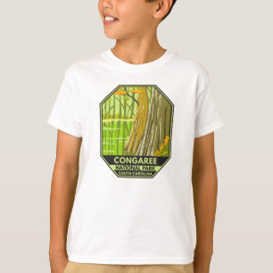 Congaree Nationalpark South Carolina Retro T-Shirt