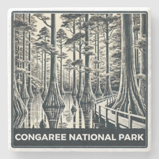Congaree-Nationalpark Steinuntersetzer