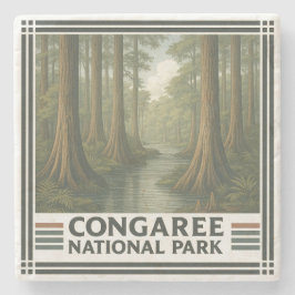 Congaree-Nationalpark Steinuntersetzer