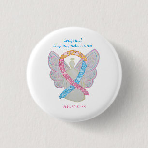 Congenital Diaphragma Hernia CDH Awareness Button