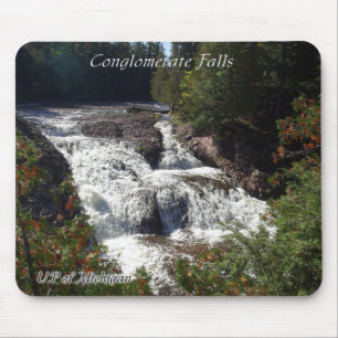Conglomerate Falls mousepad