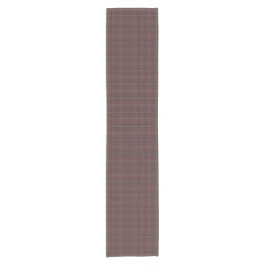 Congo Brown and Spicy Mix Plaid Kurzer Tischläufer