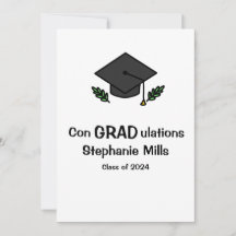ConGRADulations Carte d'étudiant