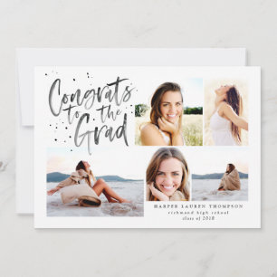 Congrats au faire-part multi licencié de photo