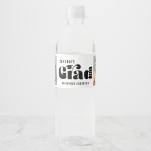 Congrats Grad Bold Typography 2 Photos Graduation