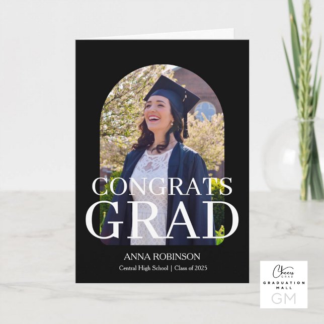Congrats Grad High School Graduation Karte (Congrats Grad High School Graduation Card)