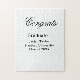Congrats graduation name university name class of 