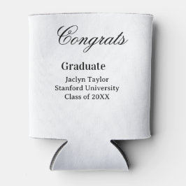 Congrats graduation name university name class of  dosenkühler