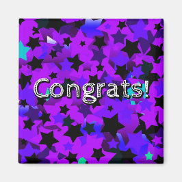 Congrats! Punk Stars Magnet
