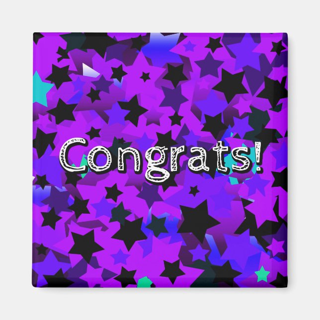 Congrats! Punk Stars Magnet (Vorne)