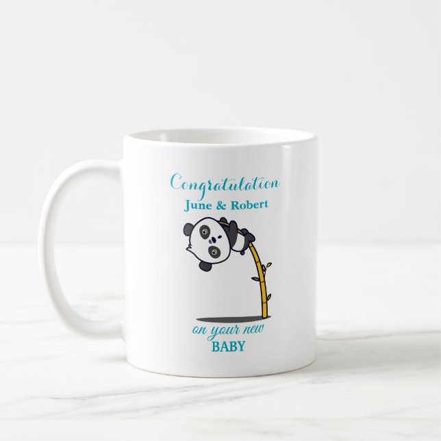 congratulation on new baby kaffeetasse (Links)