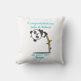 congratulation on new baby kissen