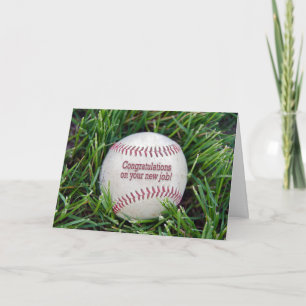 Congratulationen to New Baseball Coach Karte