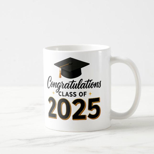 Congratulations class of 2025 kaffeetasse (Rechts)