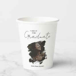 Congratulations Graduation Customizable Photo Text Pappbecher