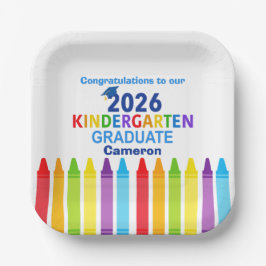 Congratulations Kindergarten Graduate Custom Party Pappteller
