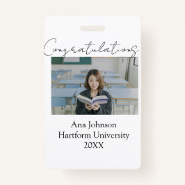 Congratulations photo graduate name university yea ausweis