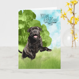 Congratulations reBARKable Cane Corso Dog Karte