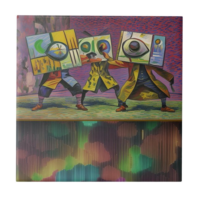 Congregating above fliese (Vorderseite)