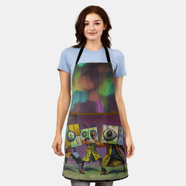 Congregating above schürze