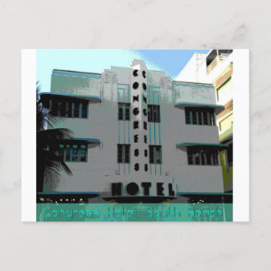 Congress Hotel, Ocean Drive, Miami Beach Postkarte