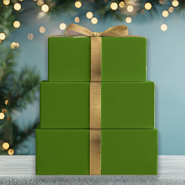 Conifer Green Geschenkpapier Set