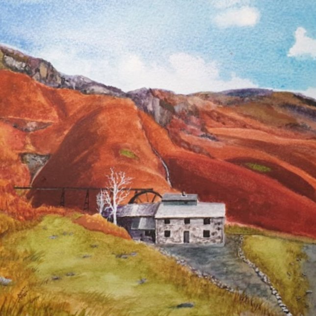 Coniston Lake District Blank Card Karte (Von Creator hochgeladen)