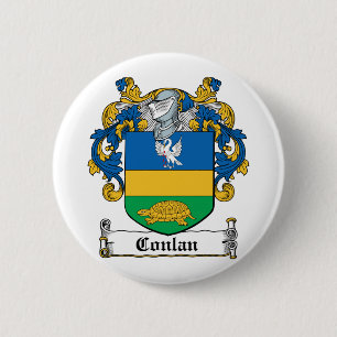 Conlan Familienwappen Button
